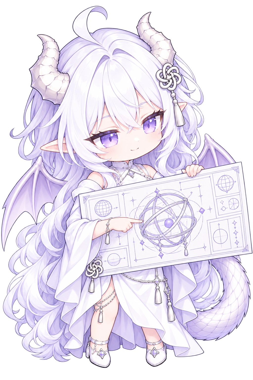 GPT 娘的 Codex 主題同人改編，INTJ · 展開藍圖，Q 版